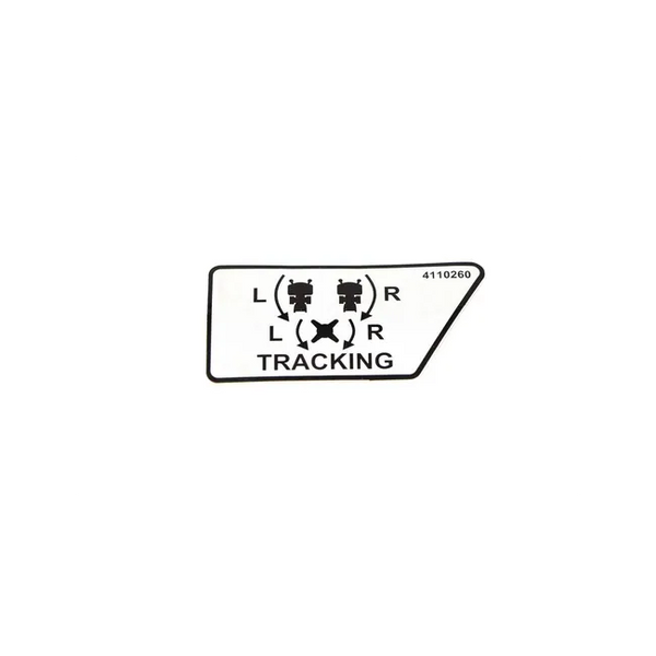 Bobcat 4110260 Control Tracking Decal, 4110260