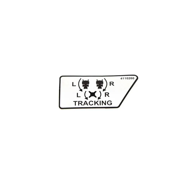 Bobcat 4110260 Control Tracking Decal, 4110260