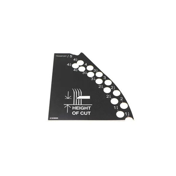 Bobcat 4163666 Height of Cut for Mowers, 4163666