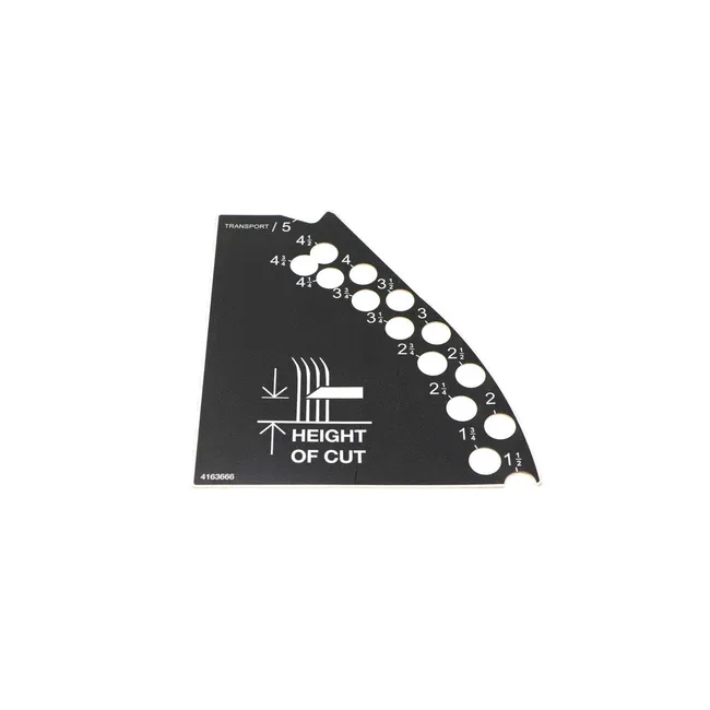 Bobcat 4163666 Height of Cut for Mowers, 4163666