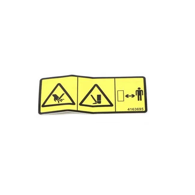 Bobcat 4163695 Service Decal For Tow-Behind Aerators, 4163695