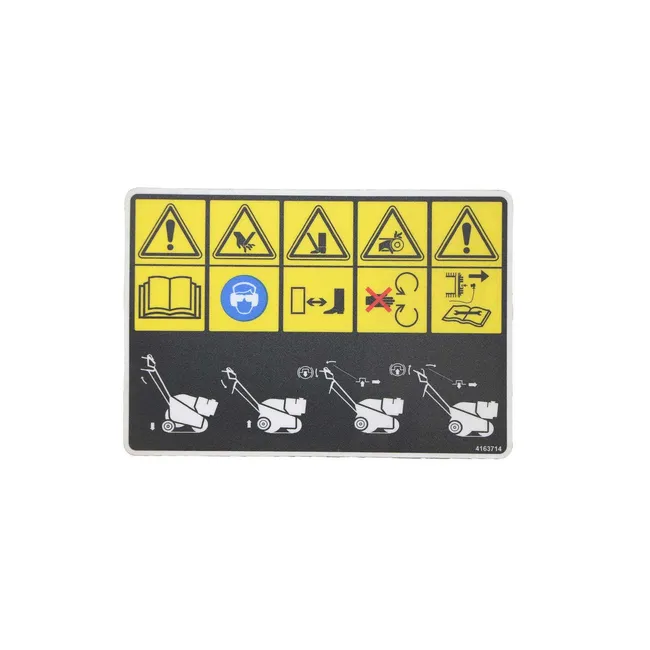 Bobcat 4163714 Display Panel Decal For Aerators, 4163714