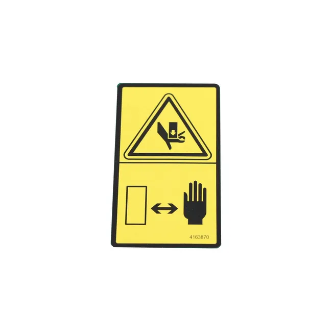 Bobcat 4163870 Warning Decal For Heavy Duty Sod Cutters, 4163870