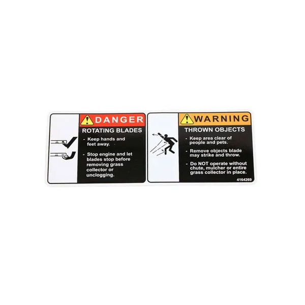 Bobcat 4164269 Warning Decal, 4164269