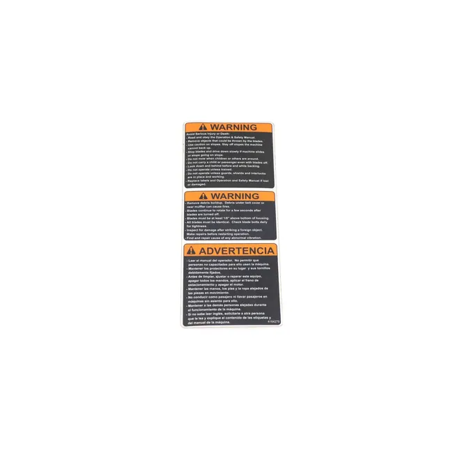 Bobcat 4164279 Decal Warning, 4164279