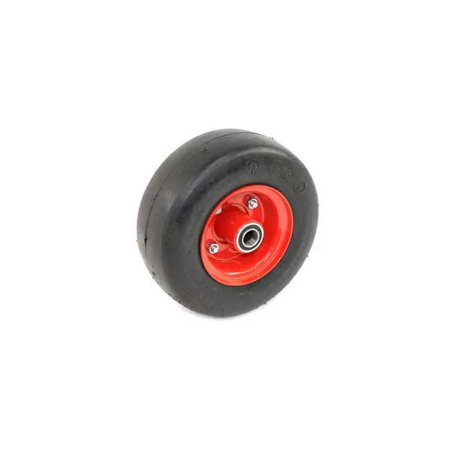 Bobcat 4165544 9 X 3.5-4 No Flat Tire And Red Wheel, 4165544