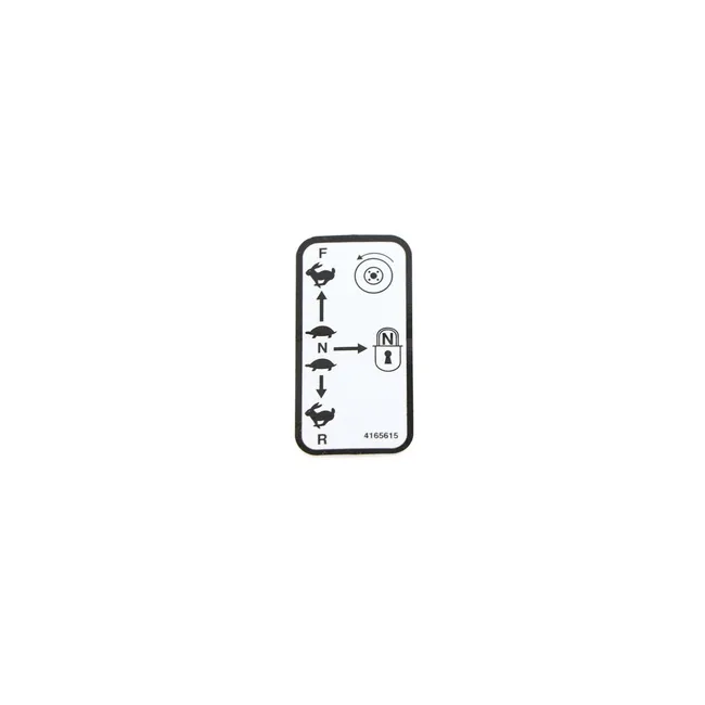 Bobcat 4165615 Traction Decal For ZT Zero-Turn Ride-On Mowers, 4165615