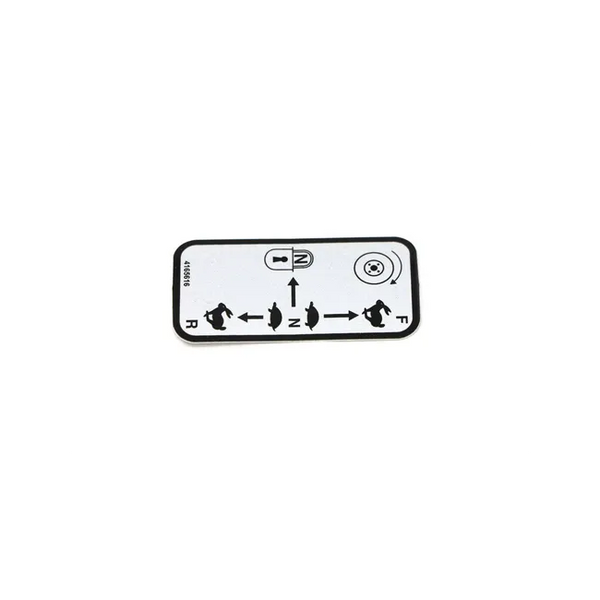 Bobcat 4165616 Traction Decal For ZT Zero-Turn Ride-On Mowers, 4165616