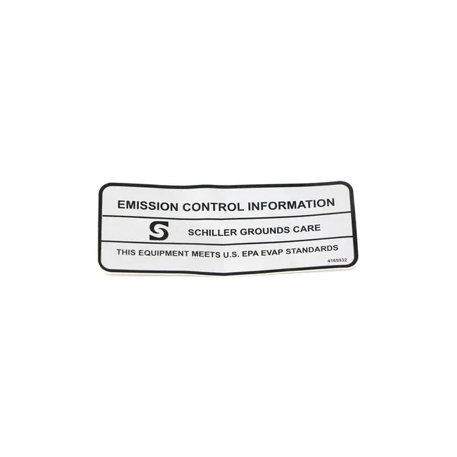 Bobcat 4165932 EPA Decal, 4165932