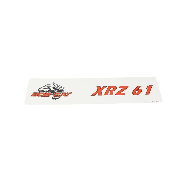 Bobcat 4169161 Bob-Cat XRZ 61 Decal for Mowers, 4169161