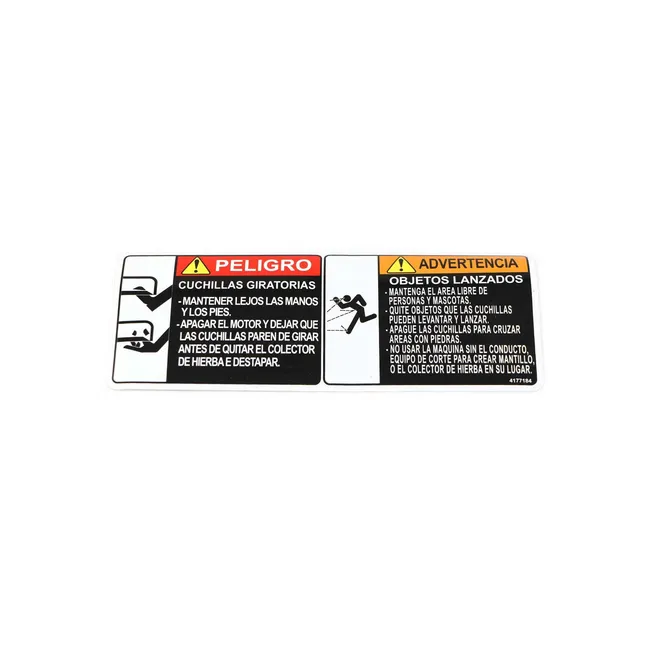 Bobcat 4177184 Decal Warning, 4177184