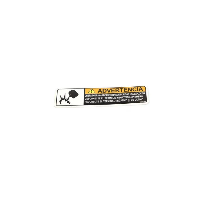 Bobcat 4177187 Decal Warning, 4177187