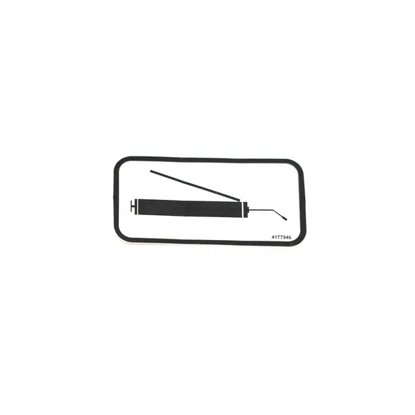 Bobcat 4177946 Grease Point Decal For Sod Cutters, 4177946