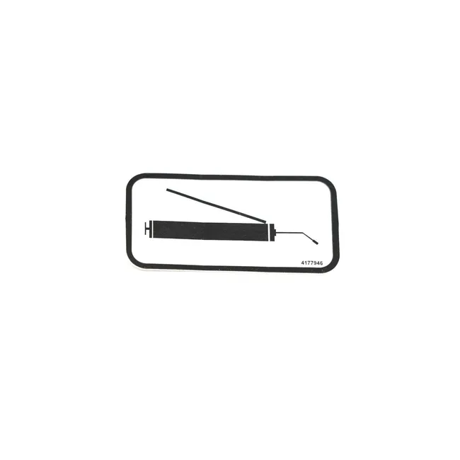 Bobcat 4177946 Grease Point Decal For Sod Cutters, 4177946