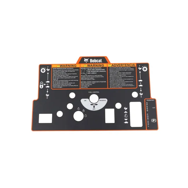 Bobcat 4178627 Decal Control, 4178627