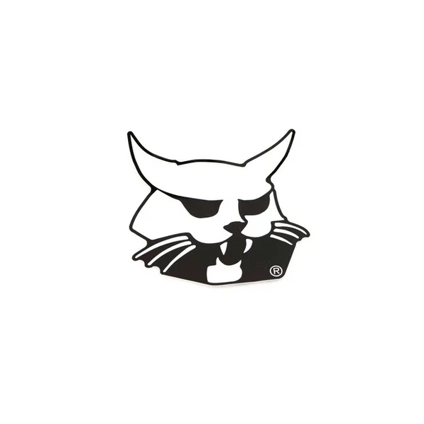 Bobcat 4178634 4.5 x 4.35 Bobcat Head Logo Decal for Zero-Turn Mowers, 4178634