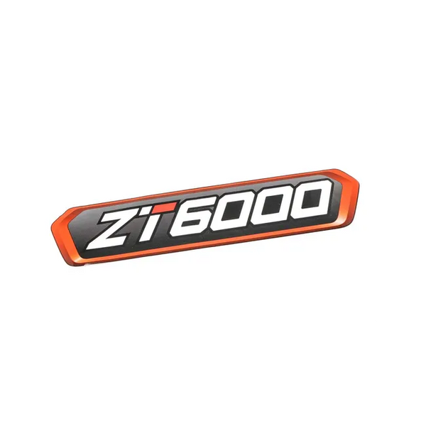 Bobcat 4178636 ZT6000 Model Number Decal, 4178636