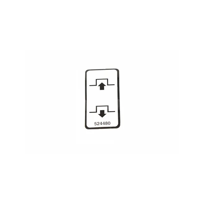 Bobcat 524480 Clutch Decal For Sod Cutters, 524480