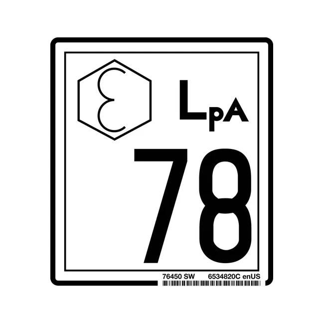 Bobcat 6534820 Warning Decal, 6534820