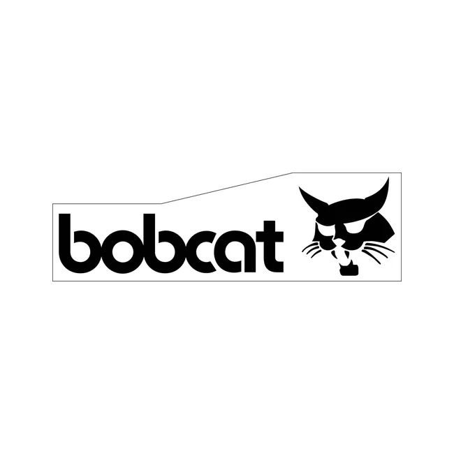 Bobcat 6560986 3.5 x 11.25 Bobcat Logo Decal for Excavators and Attachments, 6560986