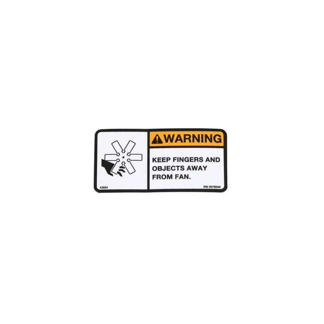 Bobcat 6576048 Warning Decal for Loaders and Excavators, 6576048