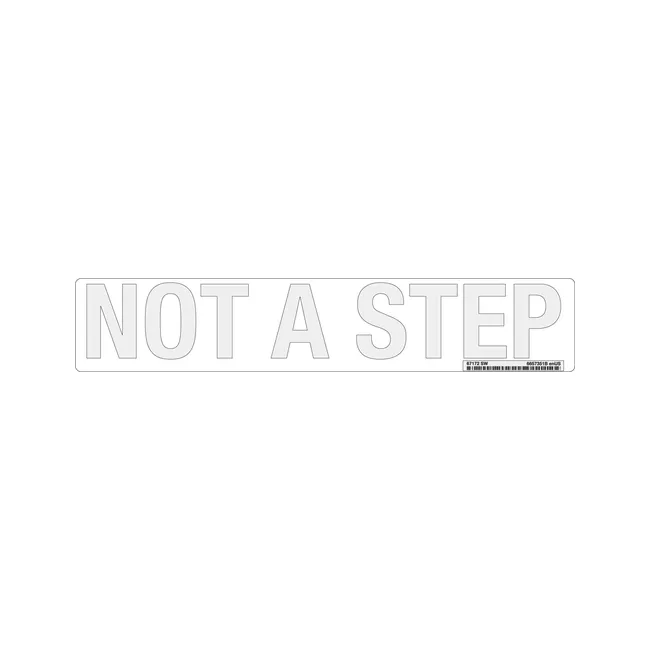 Bobcat 6657351 Step Decal, 6657351