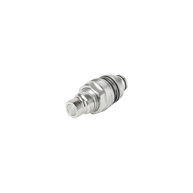 Bobcat 6679837 Male Flat Face Hydraulic Quick Coupler Block Cartridge, 6679837