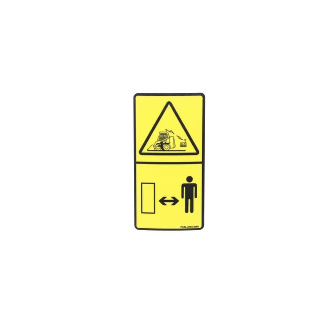 Bobcat 6692768 Remote Control Operation Decal for Attachments and Loaders, 6692768