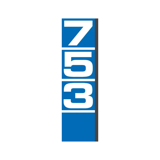 Bobcat 6702824 753 Model Decal, 6702824
