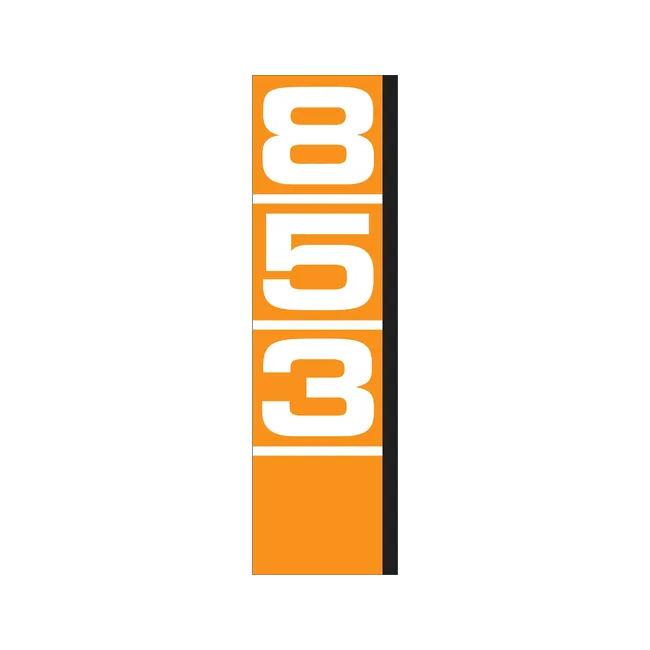 Bobcat 6702854 853 Model RH Decal for Loaders, 6702854