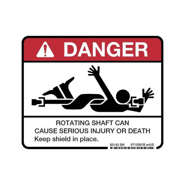 Bobcat 6715361 Danger Decal, 6715361