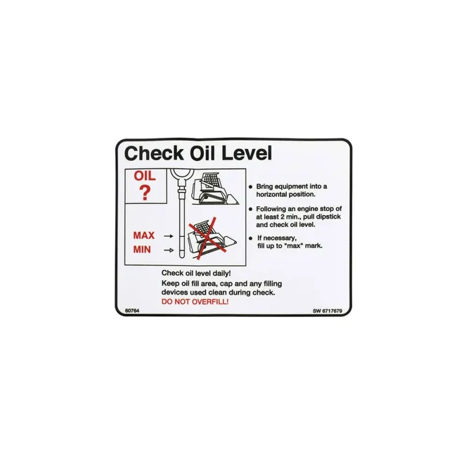 Bobcat 6717679 Decal for Track Loaders, 6717679