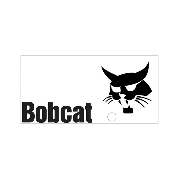 Bobcat 6727308 10 x 20 Bobcat Logo Decal for Loaders, 6727308