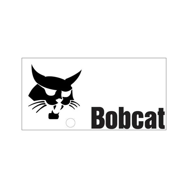 Bobcat 6727309 10 x 20 Bobcat Logo Decal for Loaders, 6727309