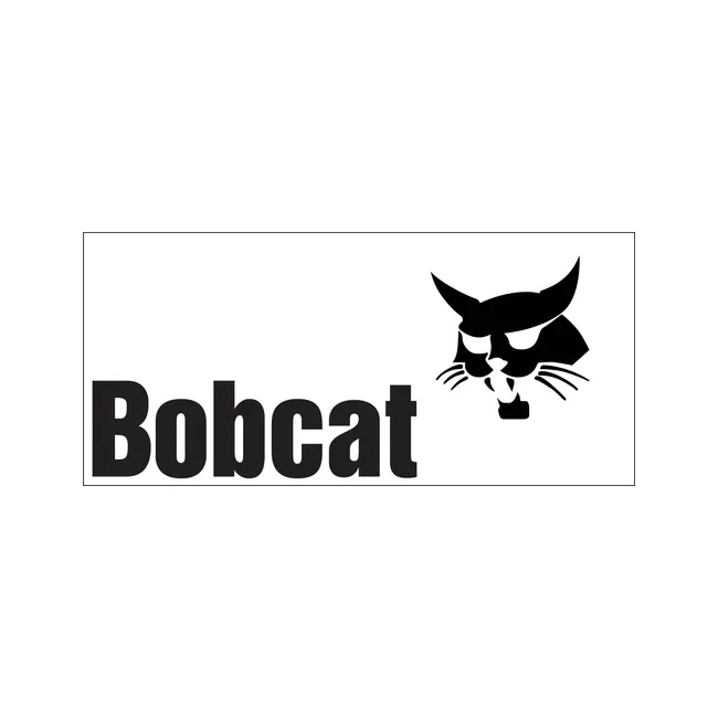 Bobcat 6727448 5.63 x 12.25 Bobcat Logo LH Decal for Loaders, 6727448