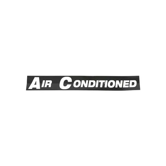 Bobcat 6729077 Air-Conditioned Decal, 6729077