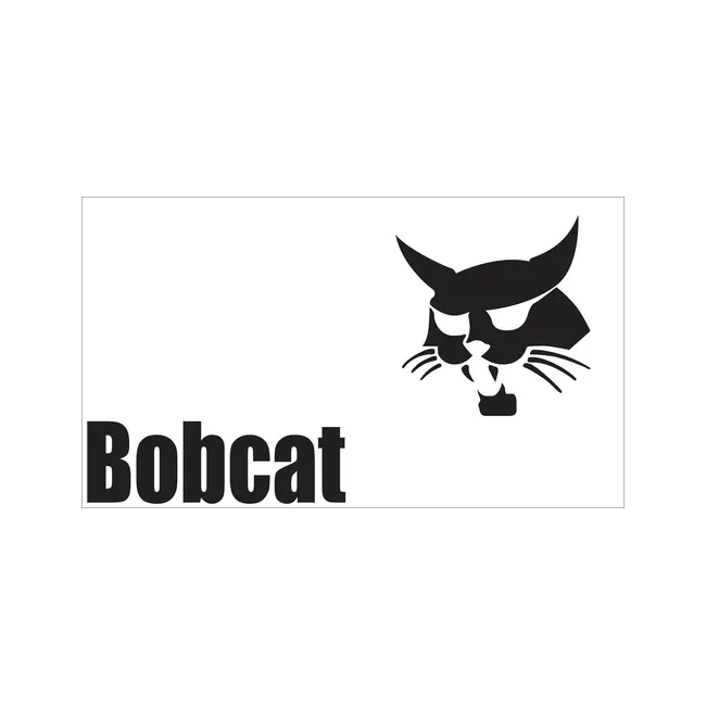 Bobcat 6729267 11.5 x 20 Vintage Left Side Bobcat Decal for Loaders, 6729267