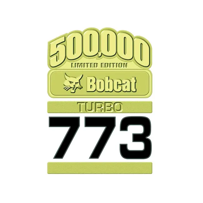 Bobcat 6729646 Limited Edition 500,000 Model 773 Decal, 6729646