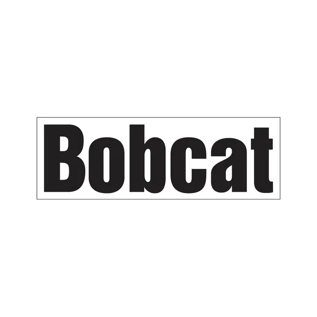 Bobcat 6731336 3.41 x 10.09 Bobcat Logo Decal for Bobcat Equipment, 6731336