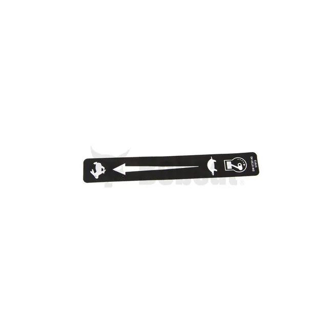 Bobcat 6735140 Throttle Decal, 6735140