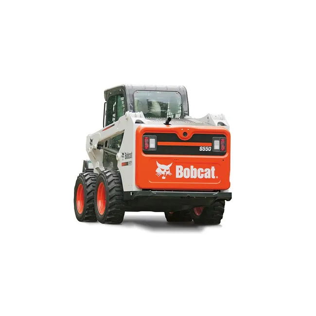 Bobcat 6735901 9.6 x 33.33 White Bobcat Logo Tailgate Decal for Loaders, 6735901