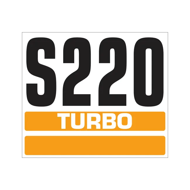 Bobcat 6736483 S220 Model Decal for Skid Steer Loaders, 6736483