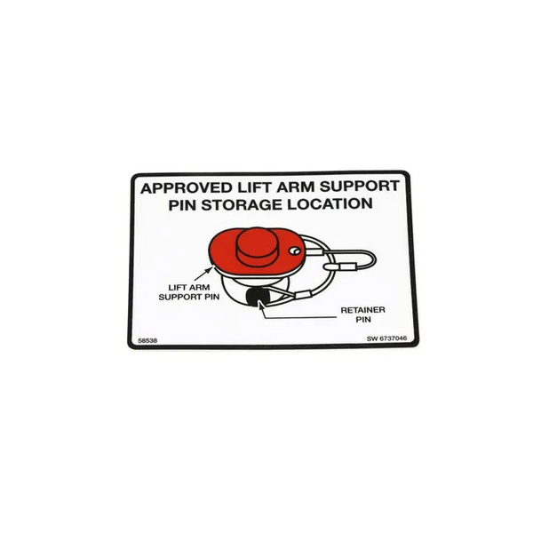 Bobcat 6737046 Decal for Mini Track Loaders, 6737046