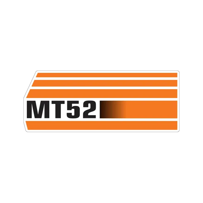 Bobcat 6737049 MT52 Model Decal for Mini Track Loaders, 6737049