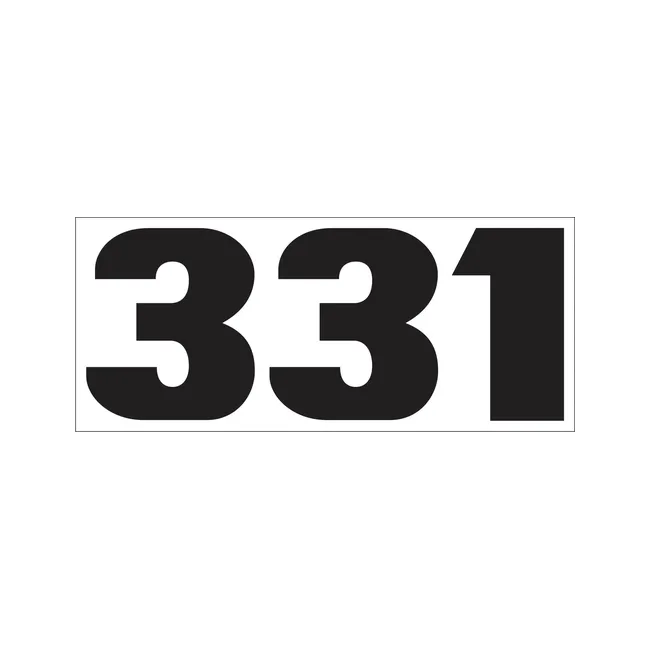 Bobcat 6806163 Model Number 331 Decal, 6806163