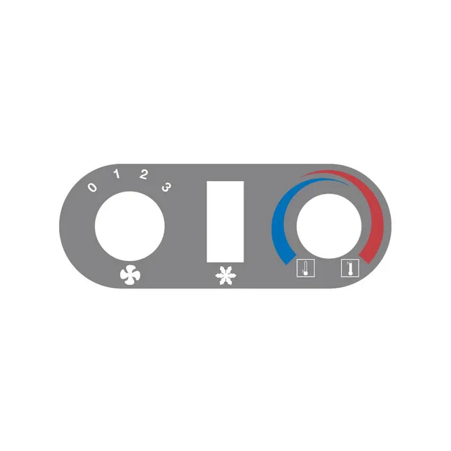Bobcat 6808433 Heater Decal for Articulated Loaders, Excavators, and Work Machines, 6808433