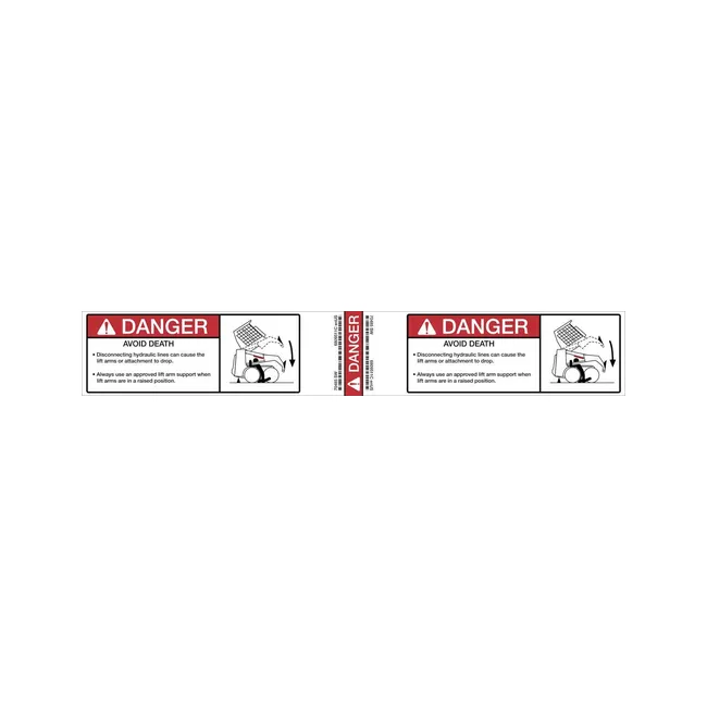 Bobcat 6809511 Danger Decal, 6809511