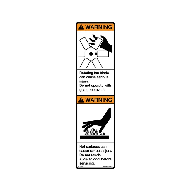 Bobcat 6809832 Warning Decal, 6809832
