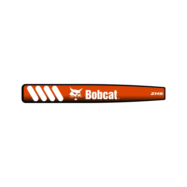 Bobcat 6813506 7 x 52.36 Bobcat Logo RH Decal for Excavators, 6813506