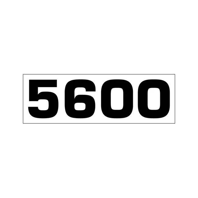 Bobcat 6814451 5600 Model Decal for Toolcat™ Work Machines, 6814451